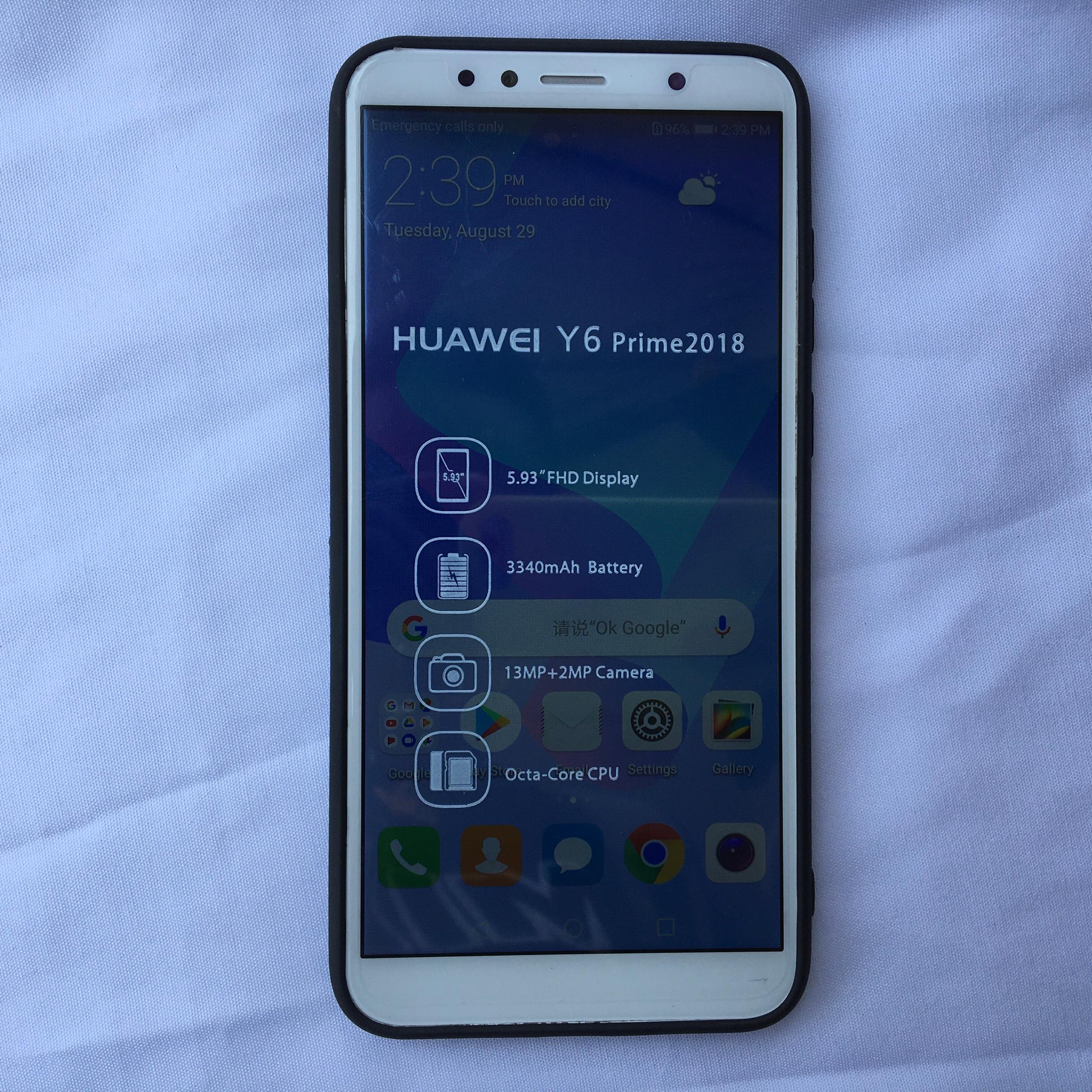 Huawei y6 prime 2018