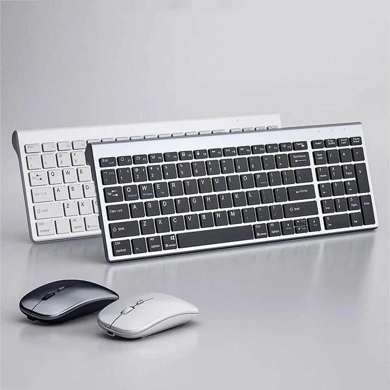 Ensemble Clavier Souris Sans Fil – Élégant et Efficace