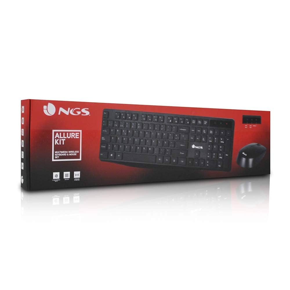 Combo Clavier Souris Sans Fil DK-201 – Ultra-Fin et Silencieux