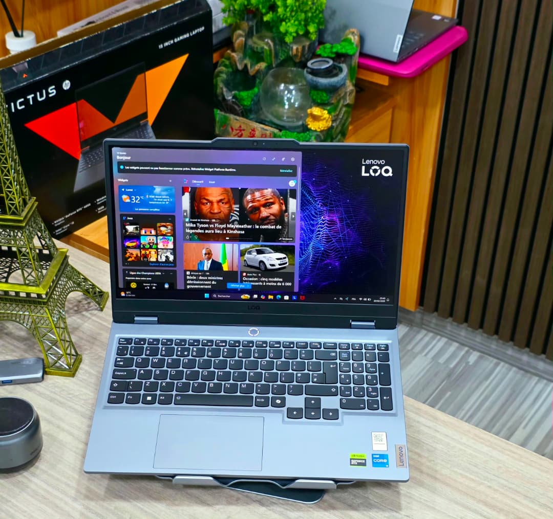 LENOVO LOQ GAMING PC core i5 12th génération, RTX 4060 08Go GDDR6