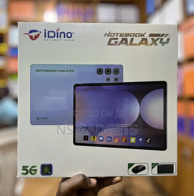 TABLETTE IDINO NOTEBOOK GALAXY – 512GB | 12GB RAM | NEUF EN CARTON