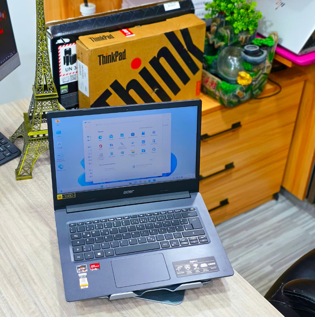 Acer Aspire 3 Ryzen 3 3250U ultraslim et très clean, Pc Ultra-rapide et Ultra-performant