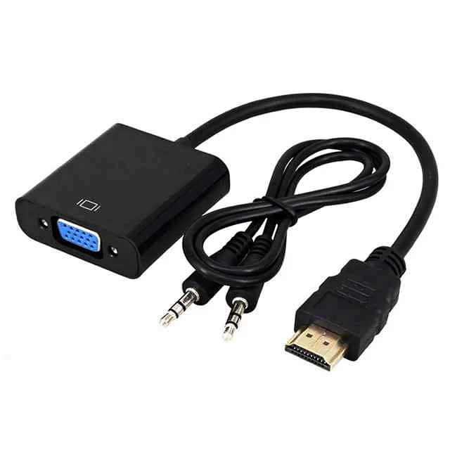 Adaptateur HDMI vers VGA avec Sortie Audio