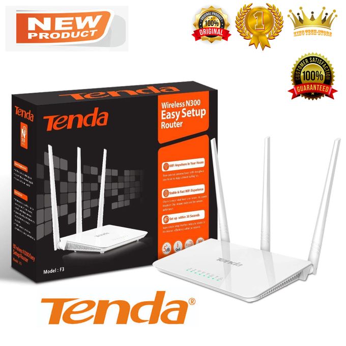Routeur sans fil Tenda F3 – N300